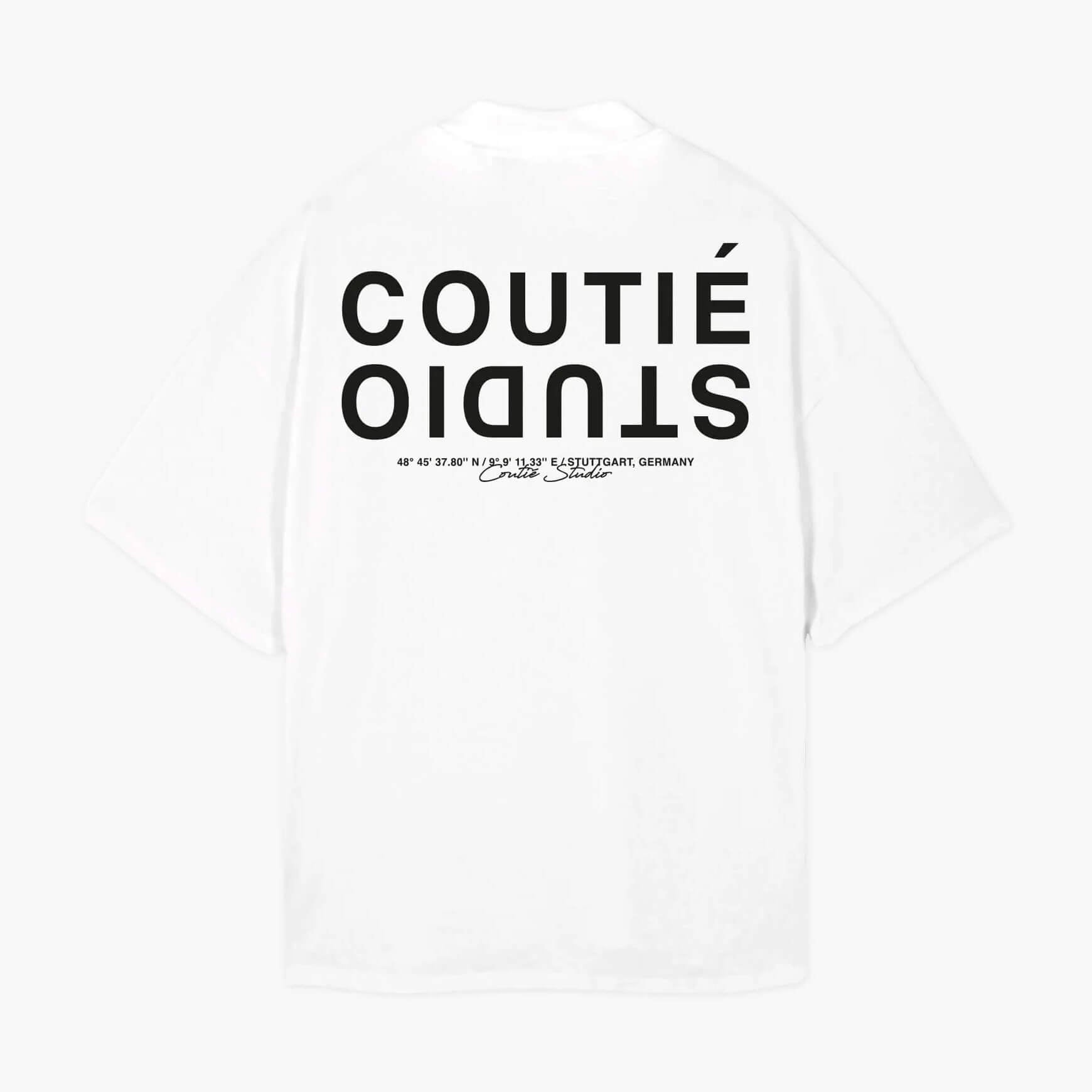 Studio Logo Big T-Shirt White | Coutié