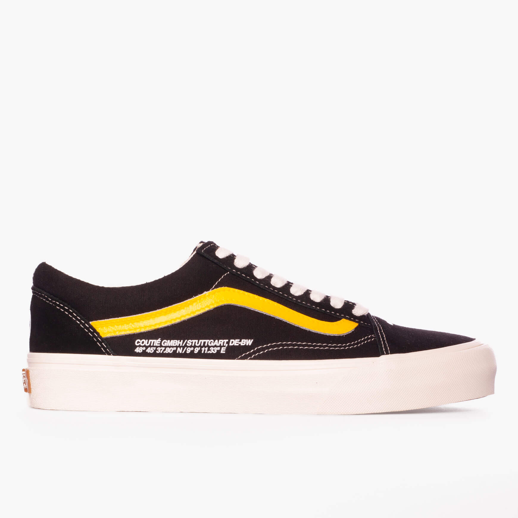 Yellow sales stripe vans