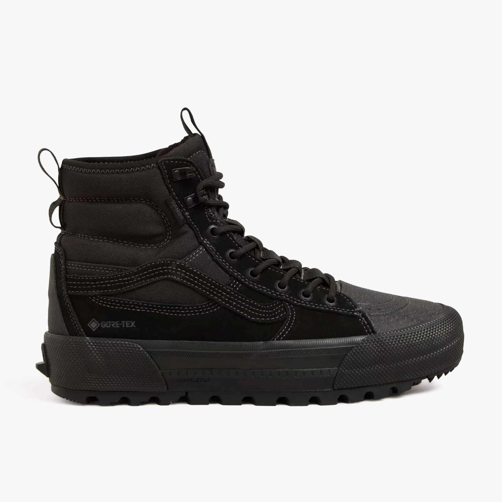 All black vans high online