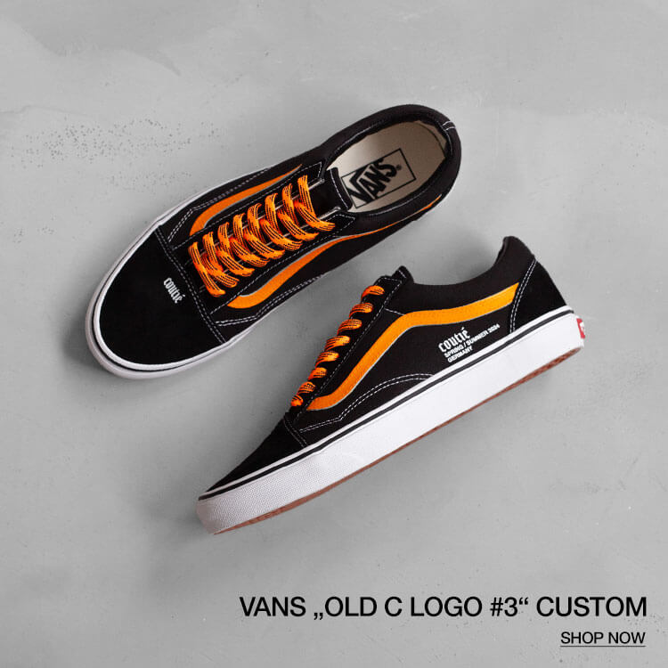 Vans Old Skool Black Orange