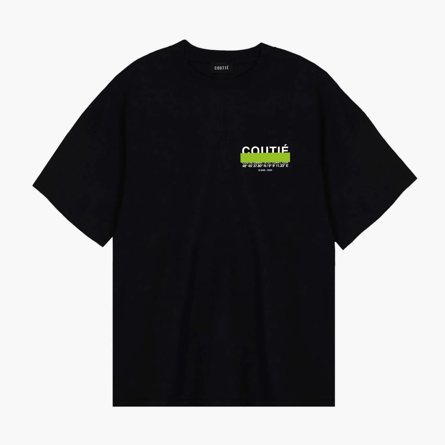 Studio Stripe Logo T-Shirt Black/Green