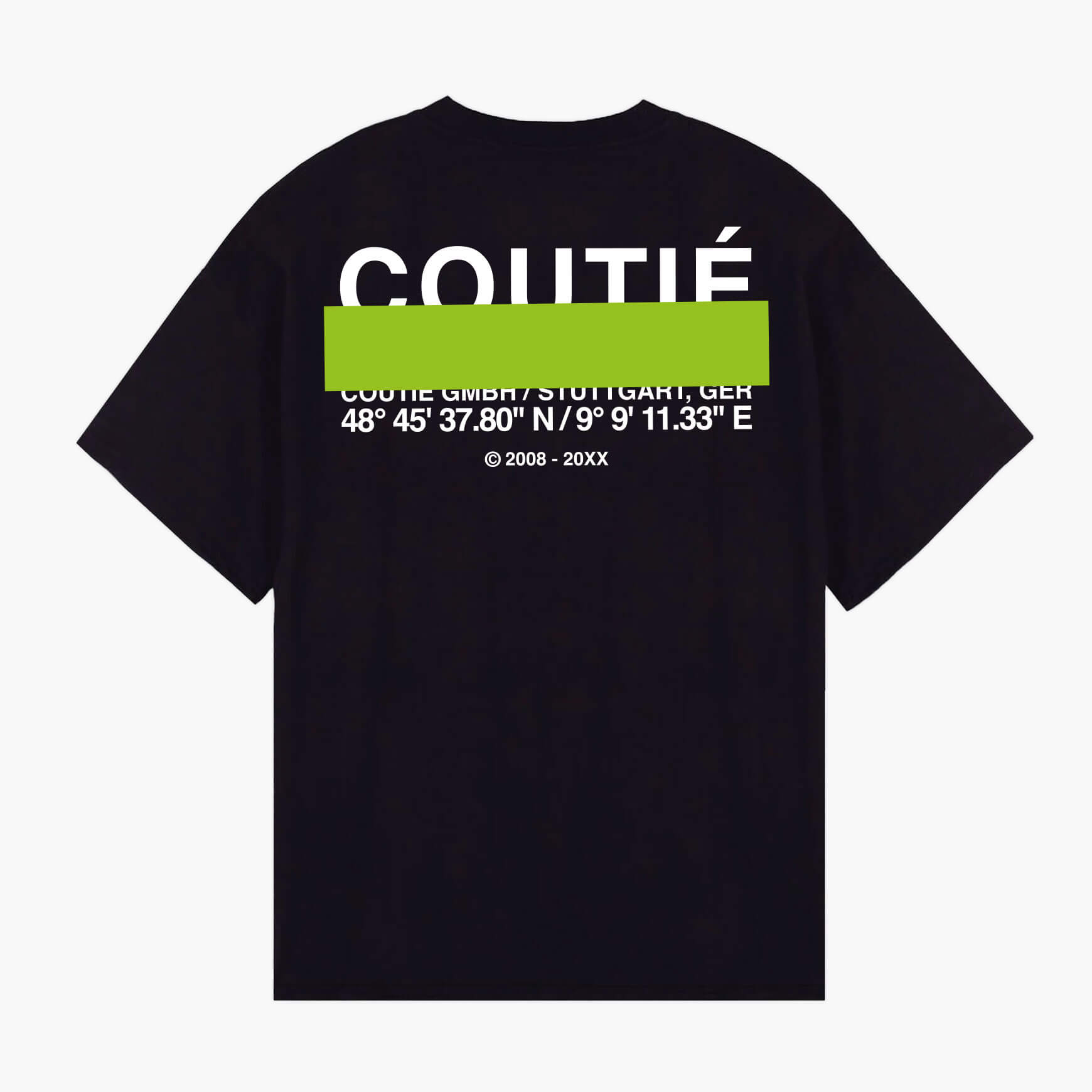 Studio Stripe Logo T-Shirt Black/Green