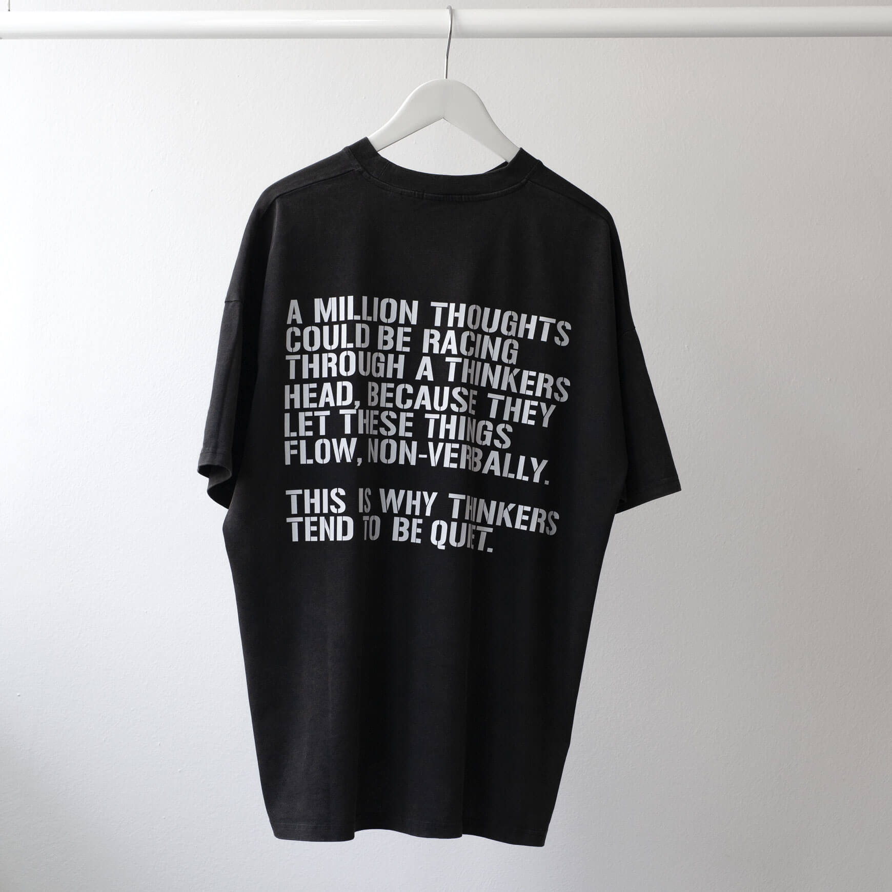 Thinkers T-Shirt Black