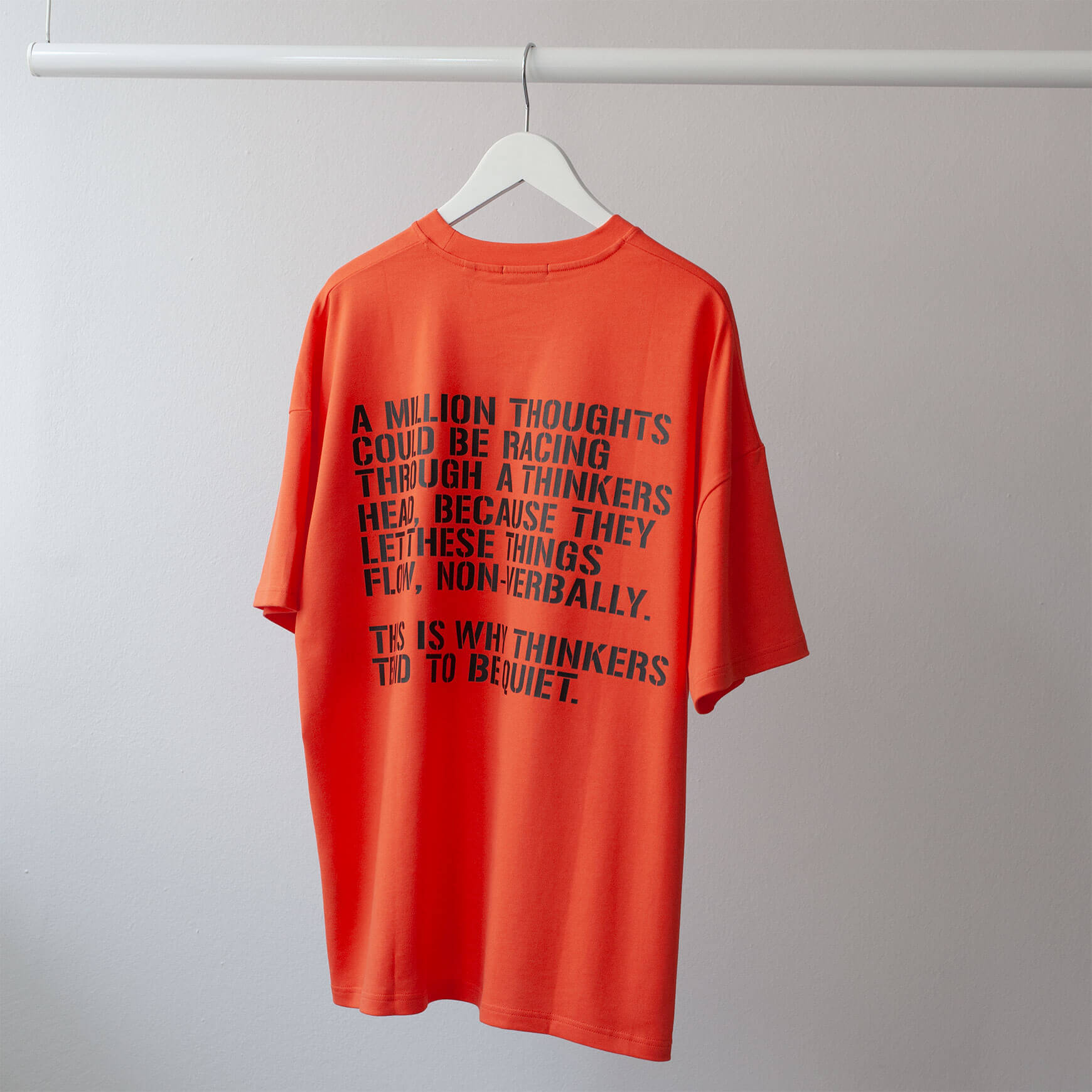 Thinkers T-Shirt Orange