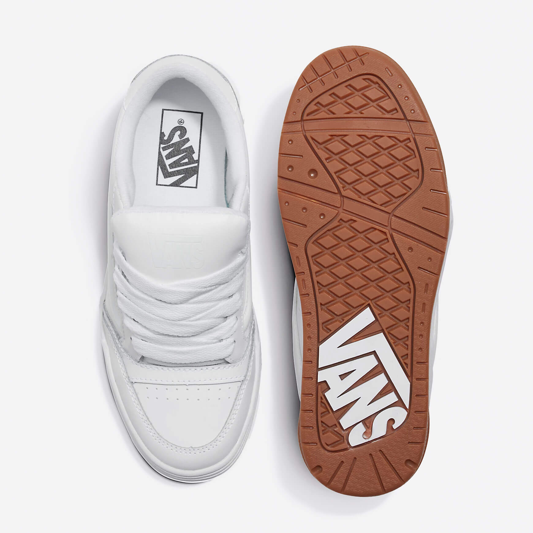 Vans gum orders white