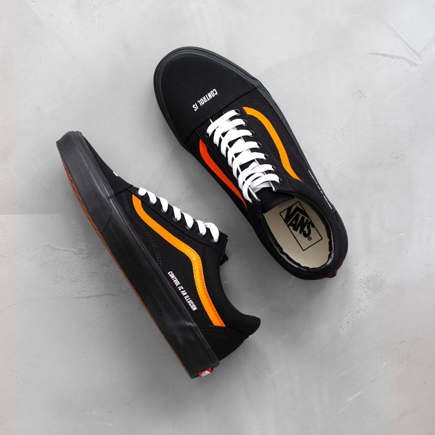 Coutié Vans Old Skool Control is an Illusion Custom